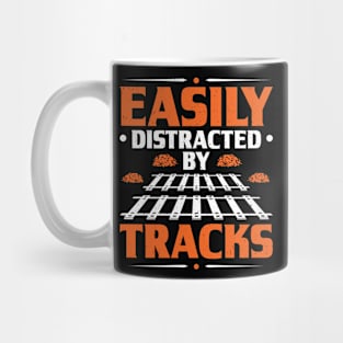 Track Laborer Track Layer Railroad Construction Mug